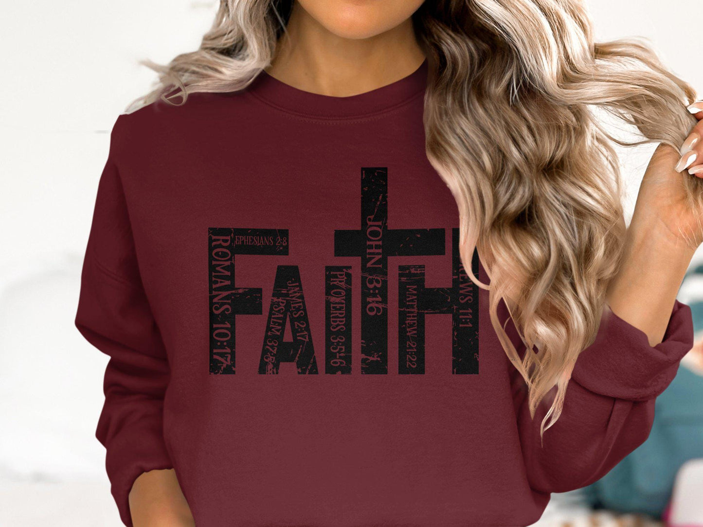 Christian Faith T-Shirt, Bible Verse T-Shirt, Religious Scripture Tee, Inspirational Quote Shirt, Faith-Based Clothing