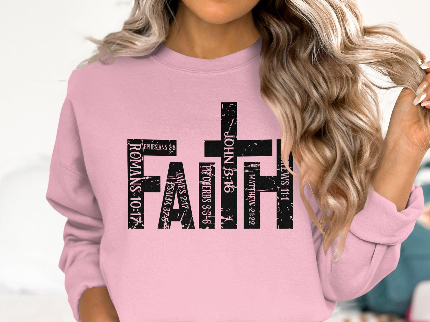 Christian Faith T-Shirt, Bible Verse T-Shirt, Religious Scripture Tee, Inspirational Quote Shirt, Faith-Based Clothing
