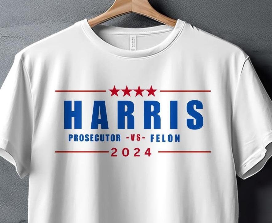Harris 2024 Prosecutor vs Felon Just Another Tuesday T-Shirt, Political Campaign Tee, Humorous Election Shirt
