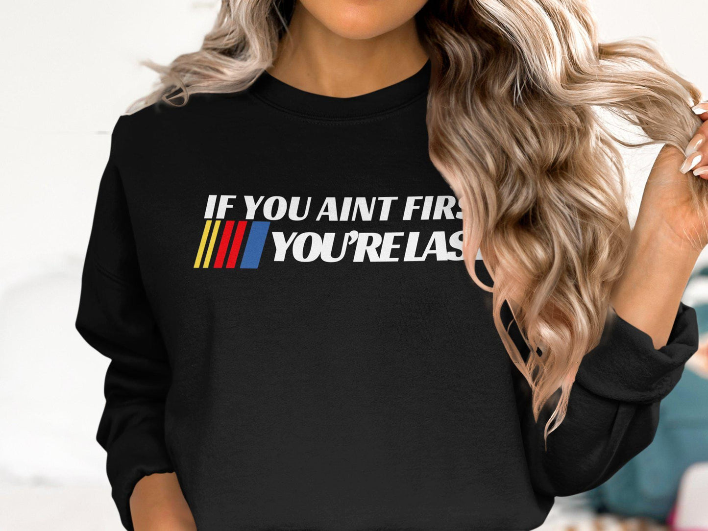 If You Aint First Your Last, Funny Movie Parody T Shirt, Race Fan Gift, Vintage Racing Apparel, Gift for him, Gift Ideas
