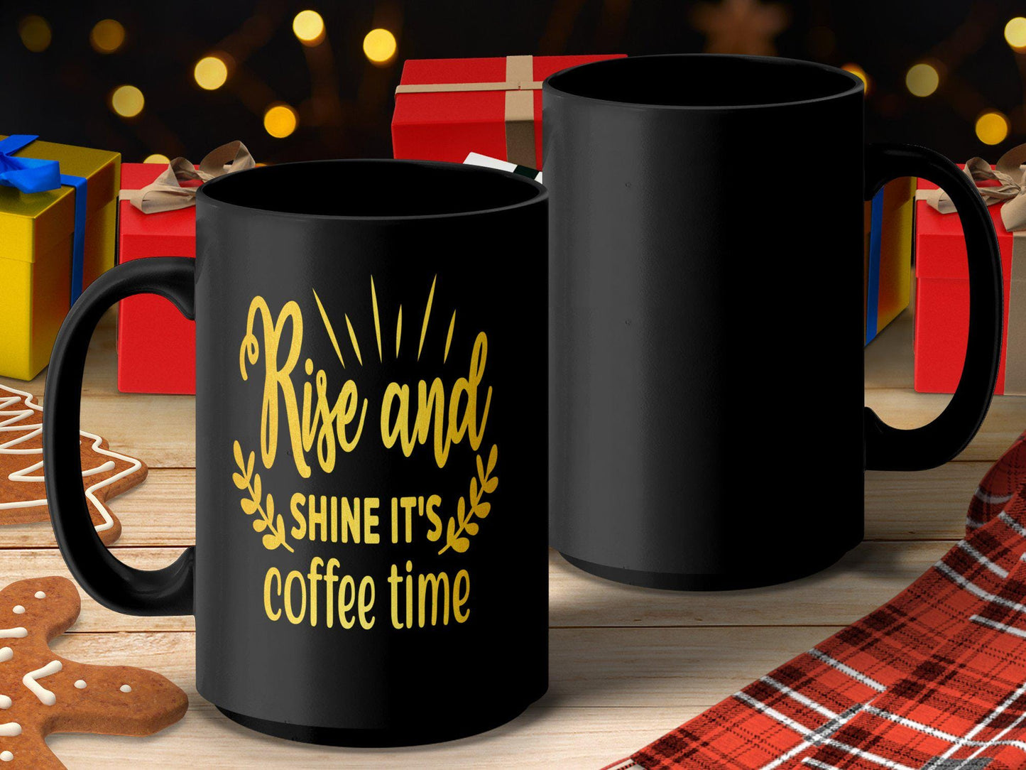 Rise and Shine It's Coffee Time Mug, Inspirational Coffee Mug, Morning Coffee Gift, Funny Coffee Cup, Unique Coffee Mug Gift