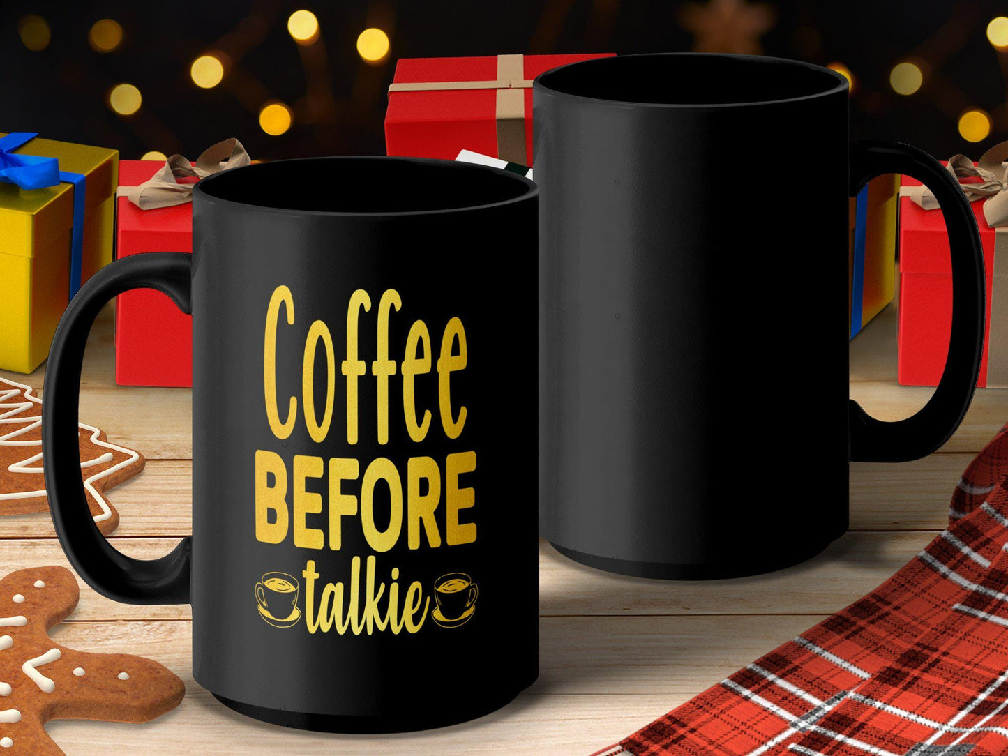 Coffee Lover Gift, Fun Coffee Mug, Coffee Before Talkie Mug, Cute Coffee Mug, Funny Coffee Cup, Unique Coffee Mug, Coffee Decor