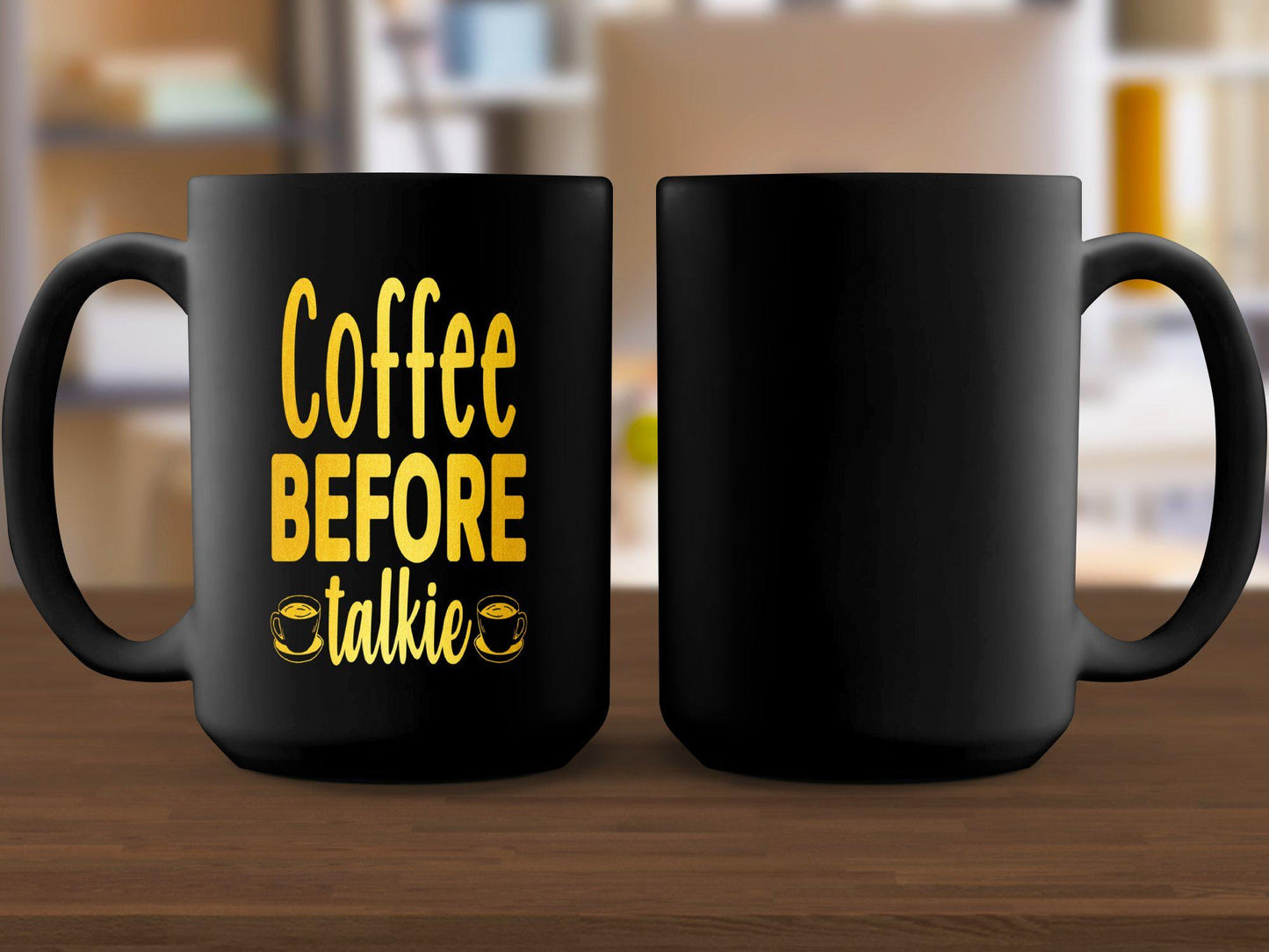 Coffee Lover Gift, Fun Coffee Mug, Coffee Before Talkie Mug, Cute Coffee Mug, Funny Coffee Cup, Unique Coffee Mug, Coffee Decor
