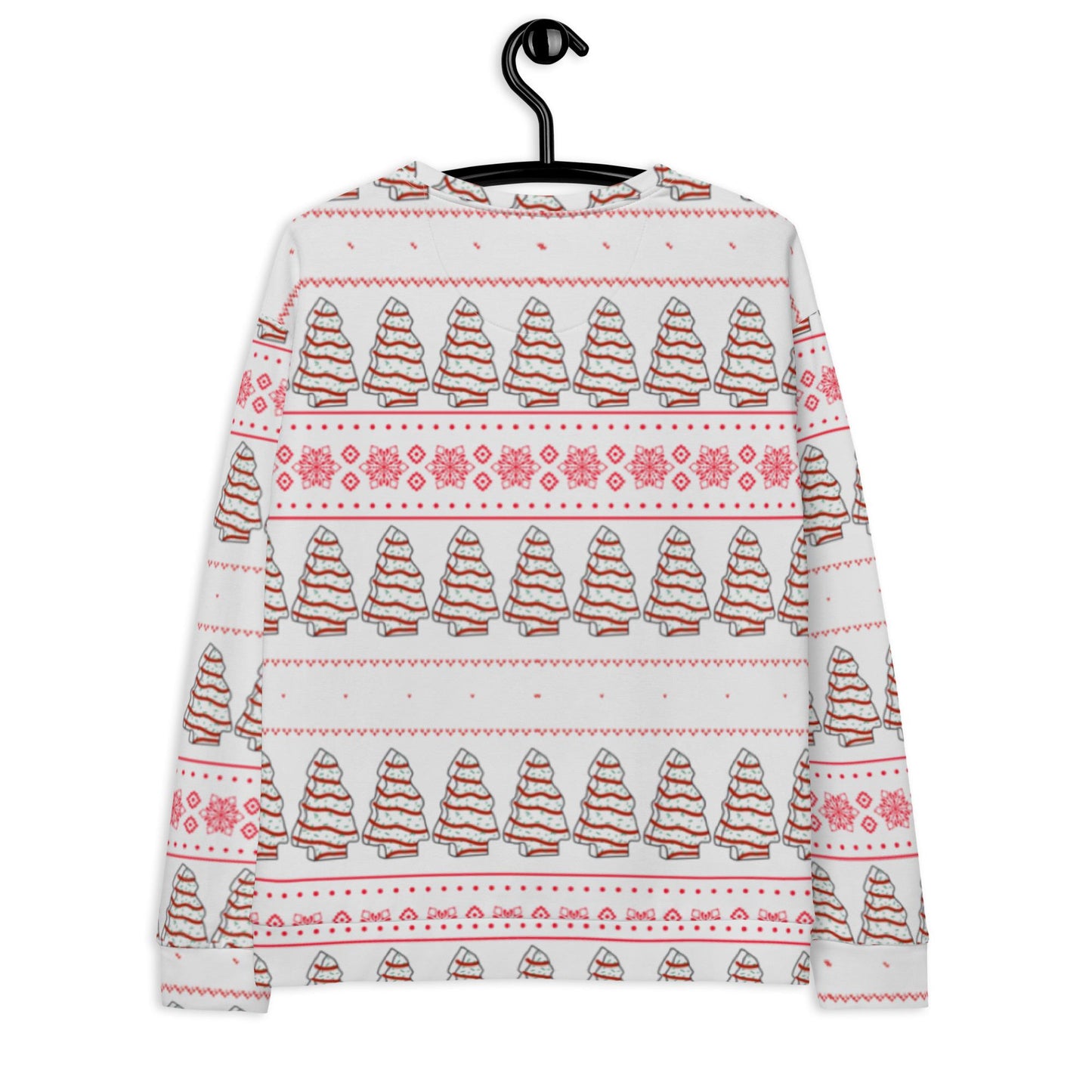 Christmas Cakes Ugly Sweater Design| Holiday Fun | Unisex Sweatshirt | White Elephant