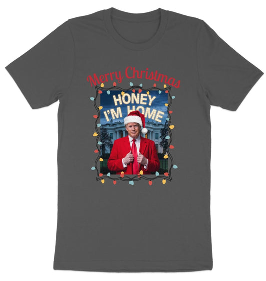 Merry Christmas Honey I'm Home Sweatshirt, Funny Holiday Gift, Unisex Ugly Xmas Sweater, Adult Shirt