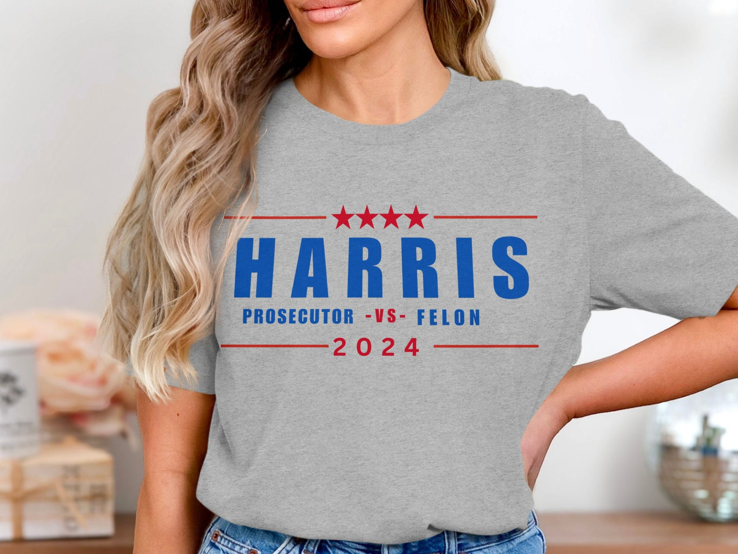 Harris 2024 Prosecutor vs Felon Just Another Tuesday T-Shirt, Political Campaign Tee, Humorous Election Shirt