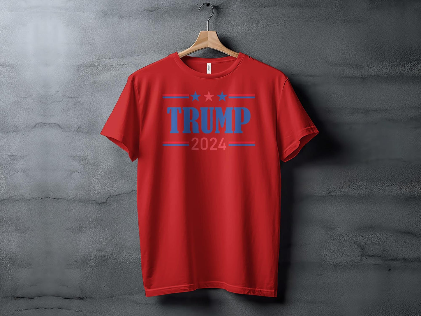 Trump 2024 T-Shirt, Political Campaign Shirt, Election 2024 Tee, Patriotic Graphic Tee, Presidential Support, Red White Blue Shirt