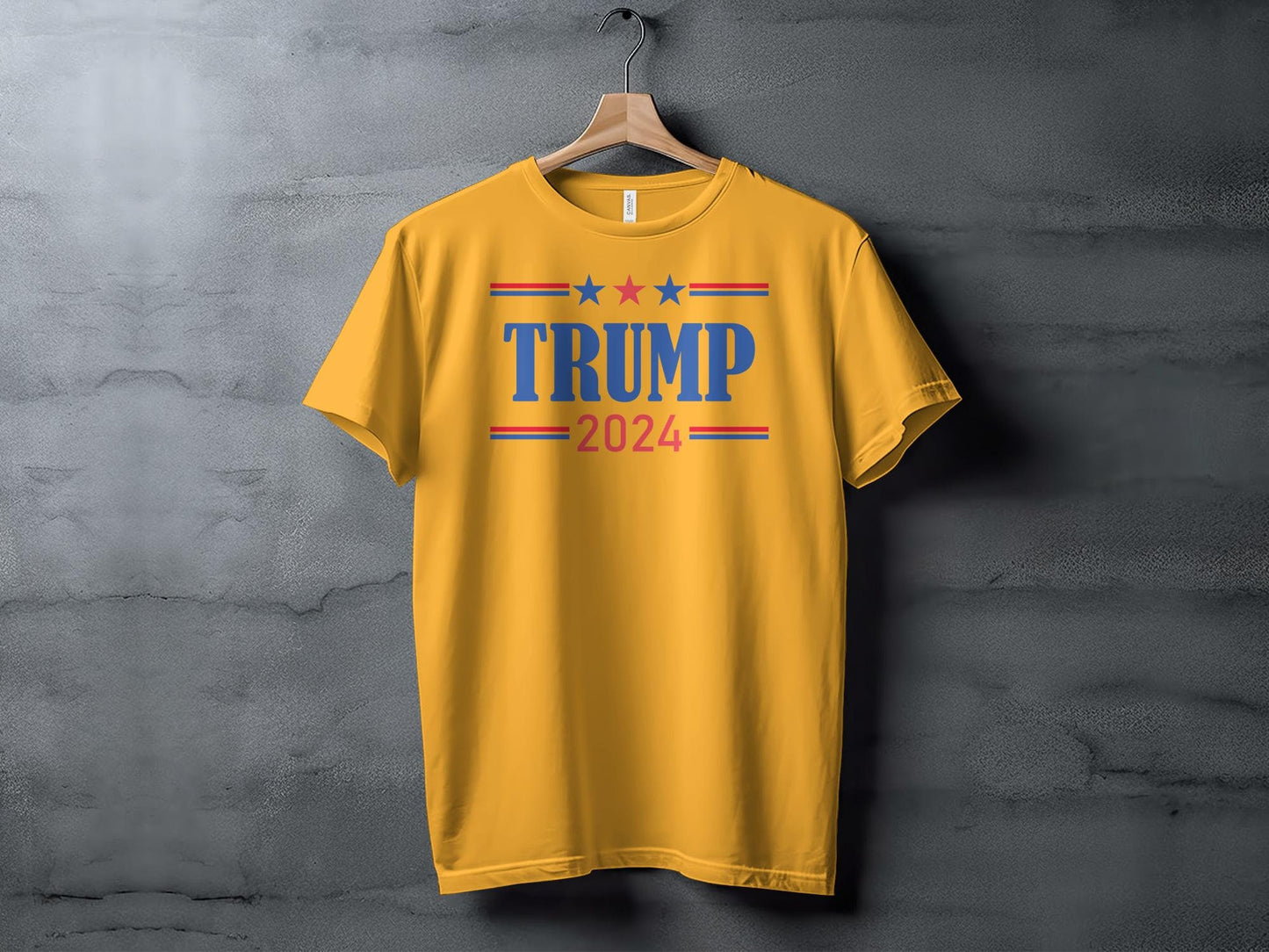 Trump 2024 T-Shirt, Political Campaign Shirt, Election 2024 Tee, Patriotic Graphic Tee, Presidential Support, Red White Blue Shirt