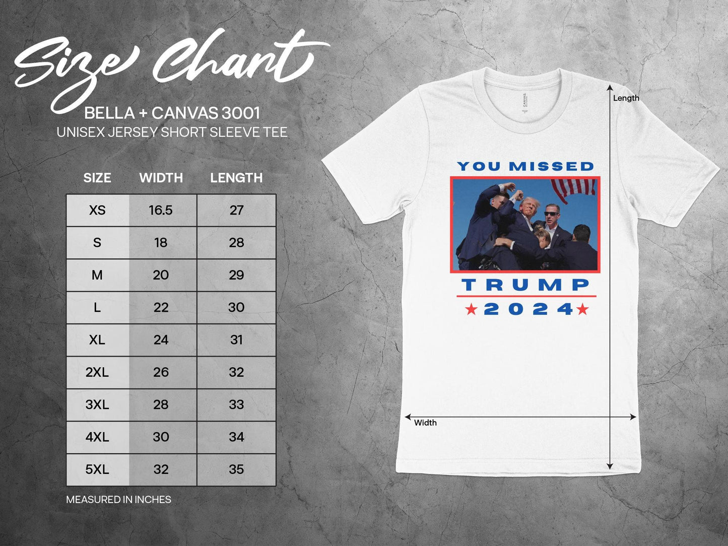 You Missed Trump 2024 T-Shirt, Political Graphic Tee, Election Season Apparel, Patriotic Clothing, Presidential Campaign Shirt, Gift Ideas