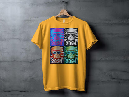 2024 election t-shirt, political campaign shirt, patriotic 2024 t-shirt, vintage political tee