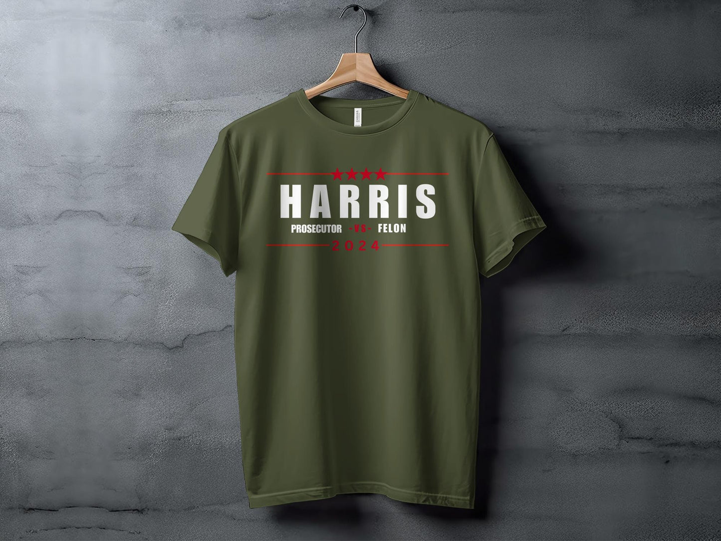 HARRIS 2024 Prosecutor vs Felon T-Shirt, Election Campaign Tee, Political Statement Shirt, Humor Graphic Tee, Presidential Election 2024