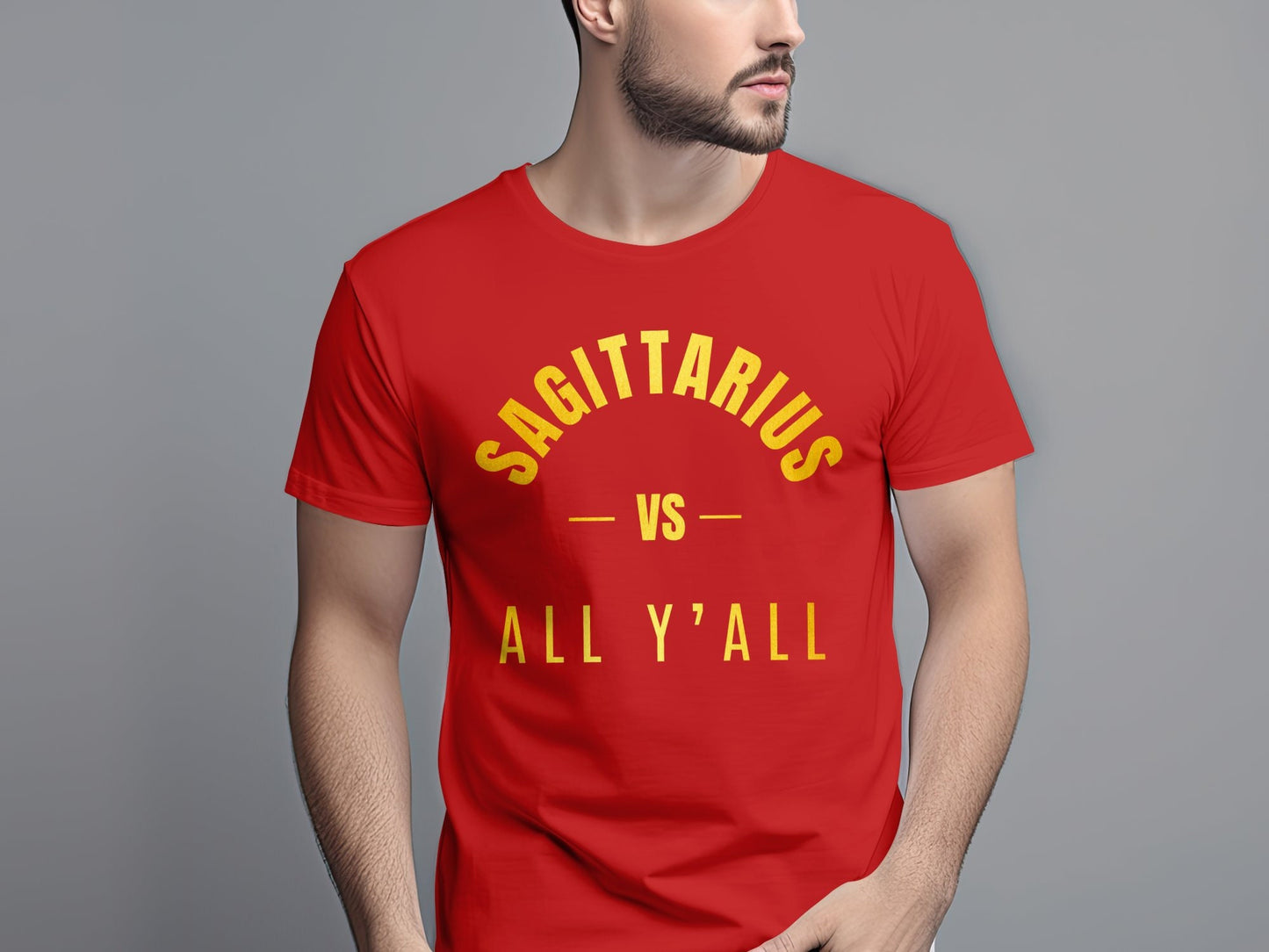 Sagittarius vs All Y'all T-Shirt or Hoodie, Astrology, Zodiac, Star Sign Shirt, Unique, Birthday Gift, Gift for him, Gift for her