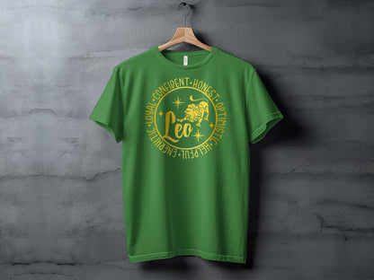Leo Zodiac Sign T-Shirt, Horoscope Gift Tee, unique  Birthday Gift, Gift for him, Gift for her, Leo Season
