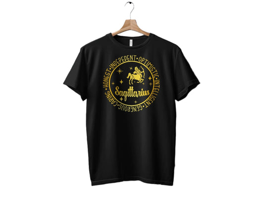 Sagittarius Zodiac Sign T-Shirt, Astrology Tee, Horoscope, Zodiac Apparel, Unique  Birthday Gift, Gift for him, Gift for her