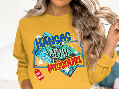 Kansas City Missouri TShirt Unique Design Kansas City Pride Missouri Tee Stylish Kansas City Graphic Tee Unisex Shirt