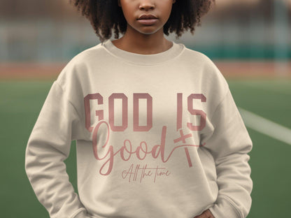 God is Good All the Time T-Shirt, Inspirational Faith Shirt, Christian Message Tee, Religious Apparel, Motivational Quote Top, Gift idea