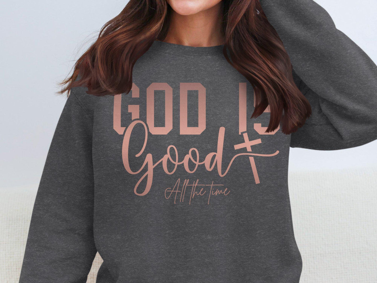 God is Good All the Time T-Shirt, Inspirational Faith Shirt, Christian Message Tee, Religious Apparel, Motivational Quote Top, Gift idea