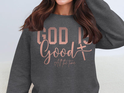 God is Good All the Time T-Shirt, Inspirational Faith Shirt, Christian Message Tee, Religious Apparel, Motivational Quote Top, Gift idea