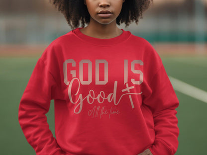 God is Good All the Time T-Shirt, Inspirational Faith Shirt, Christian Message Tee, Religious Apparel, Motivational Quote Top, Gift idea