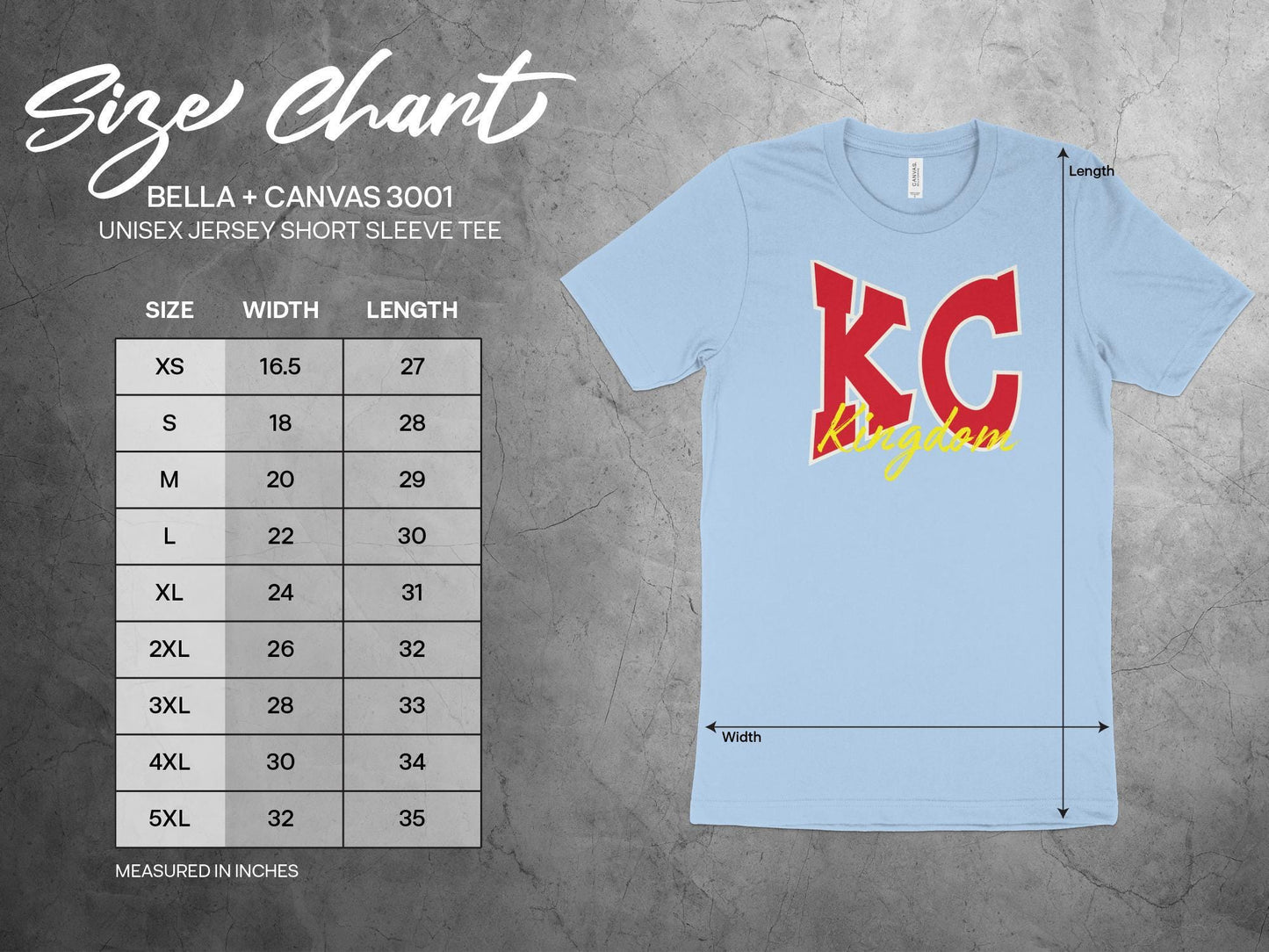 KC Kingdom T-Shirt, Bold Red Lettering, Perfect Fan Apparel, Unique KC Kingdom Design, Casual Wear, Comfortable Tee