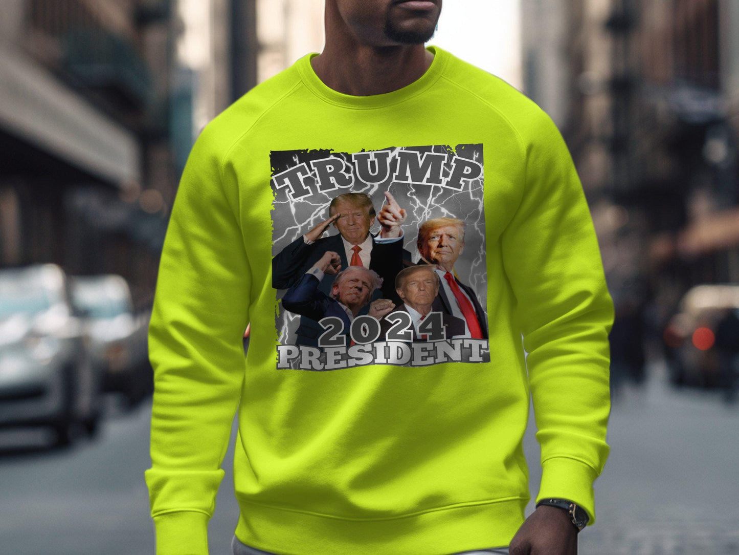 Trump 2024 President T-Shirt, Patriotic Election Shirt, Political Campaign Tee, Support Trump 2024, Bold and Stylish Design