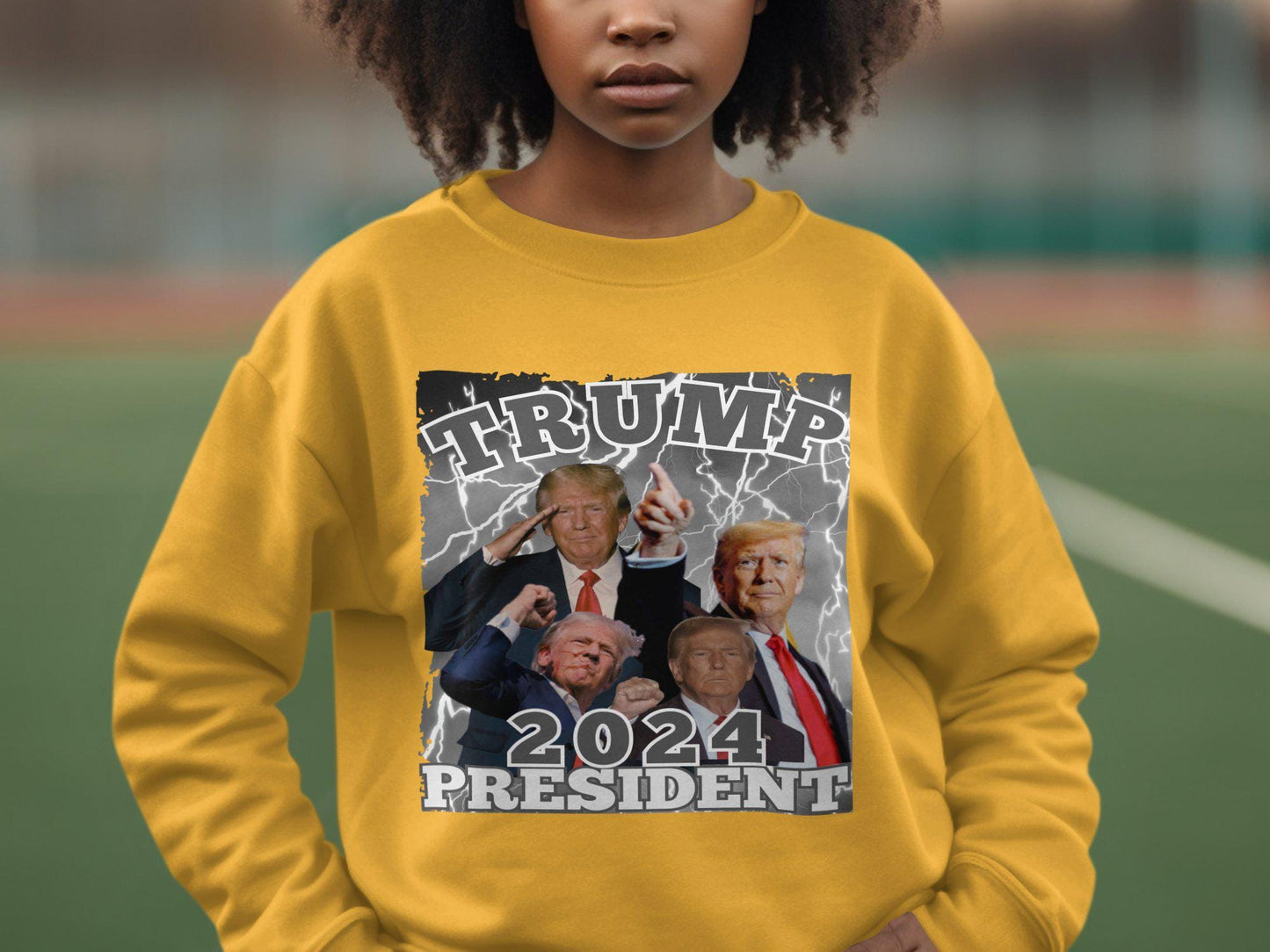 Trump 2024 President T-Shirt, Patriotic Election Shirt, Political Campaign Tee, Support Trump 2024, Bold and Stylish Design