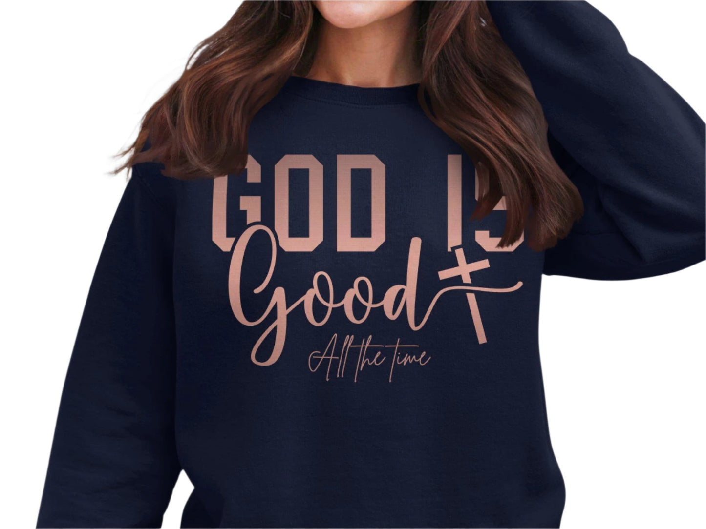 God is Good All the Time T-Shirt, Inspirational Faith Shirt, Christian Message Tee, Religious Apparel, Motivational Quote Top, Gift idea