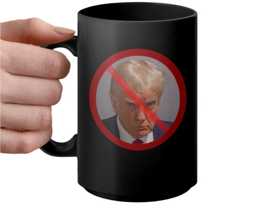 Funny Anti Trump Mug, Political Satire Coffee Cup, Humor Gift Idea, Novelty Political Mugs, Office Gag Gift, Unique Mug Design